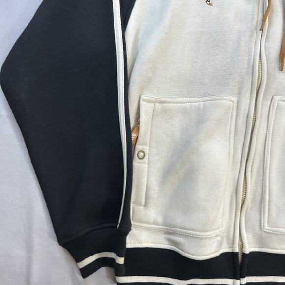 NWT Vintage Y2K Paco Jeans HoodieMens Large Embroidered Spellout LogoStreetwear - Picture 2 of 13